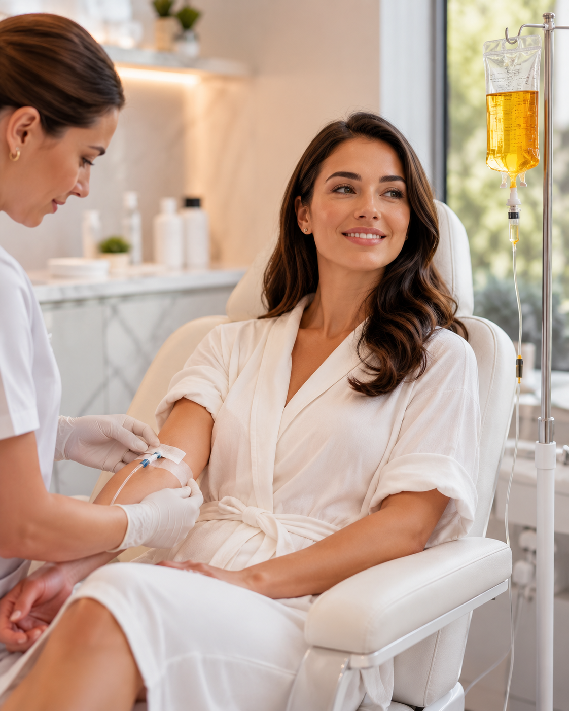 IV Vitamin + IV NAD Therapy at GlowMed Aesthetics Waterdown